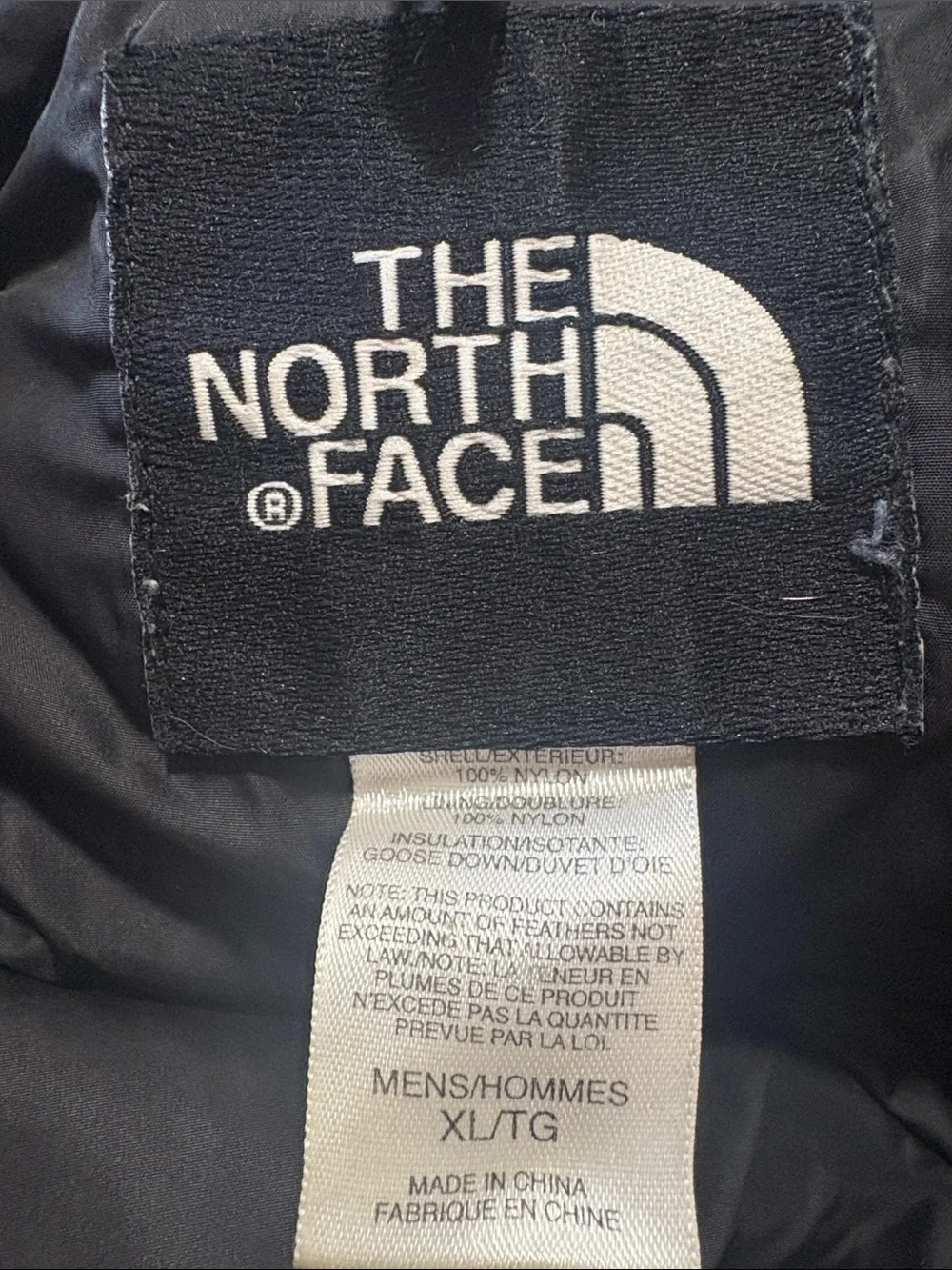 The North Face Men's Black Quilted Down Puffer Jacket